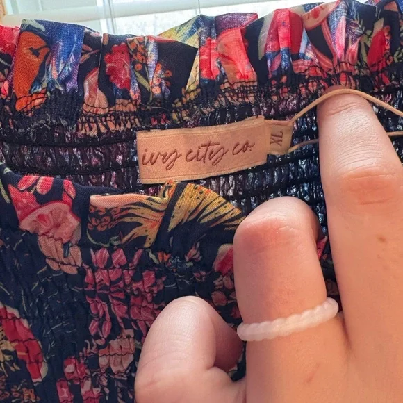 Ivy City Co Multicolor Smoked Harmony Dress - Picture 4 of 4